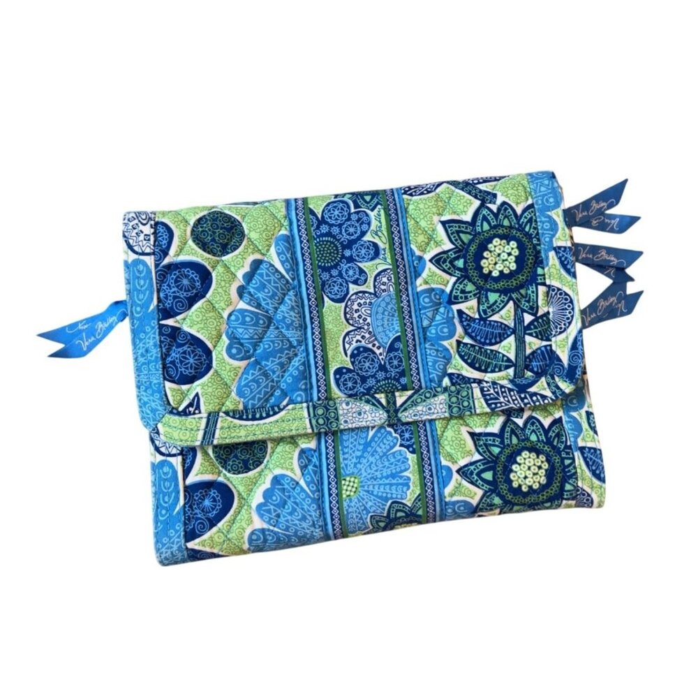 Vera Bradley Petal Paisley Travel Organizer Excellent Condition